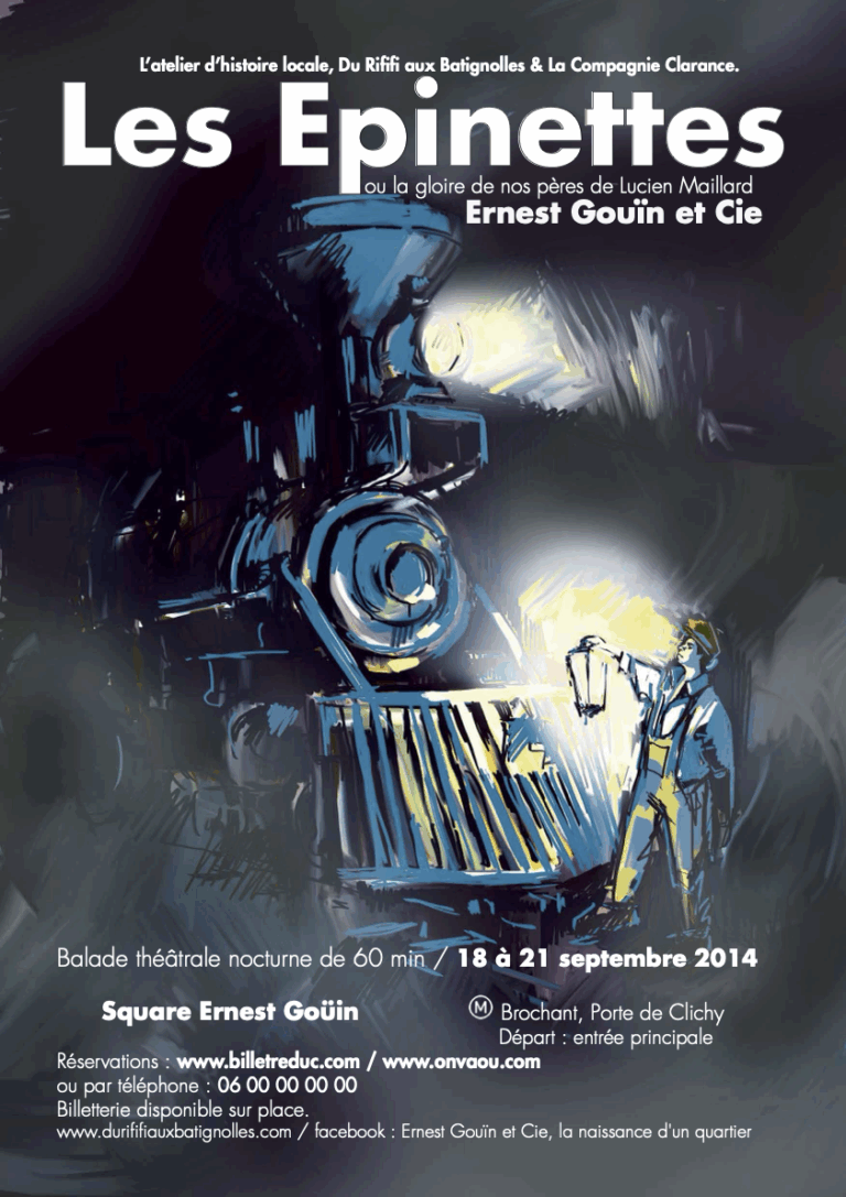 2014 VISUEL Les Epinettes ou la Gloire de nos pères, Ernest Gouïn